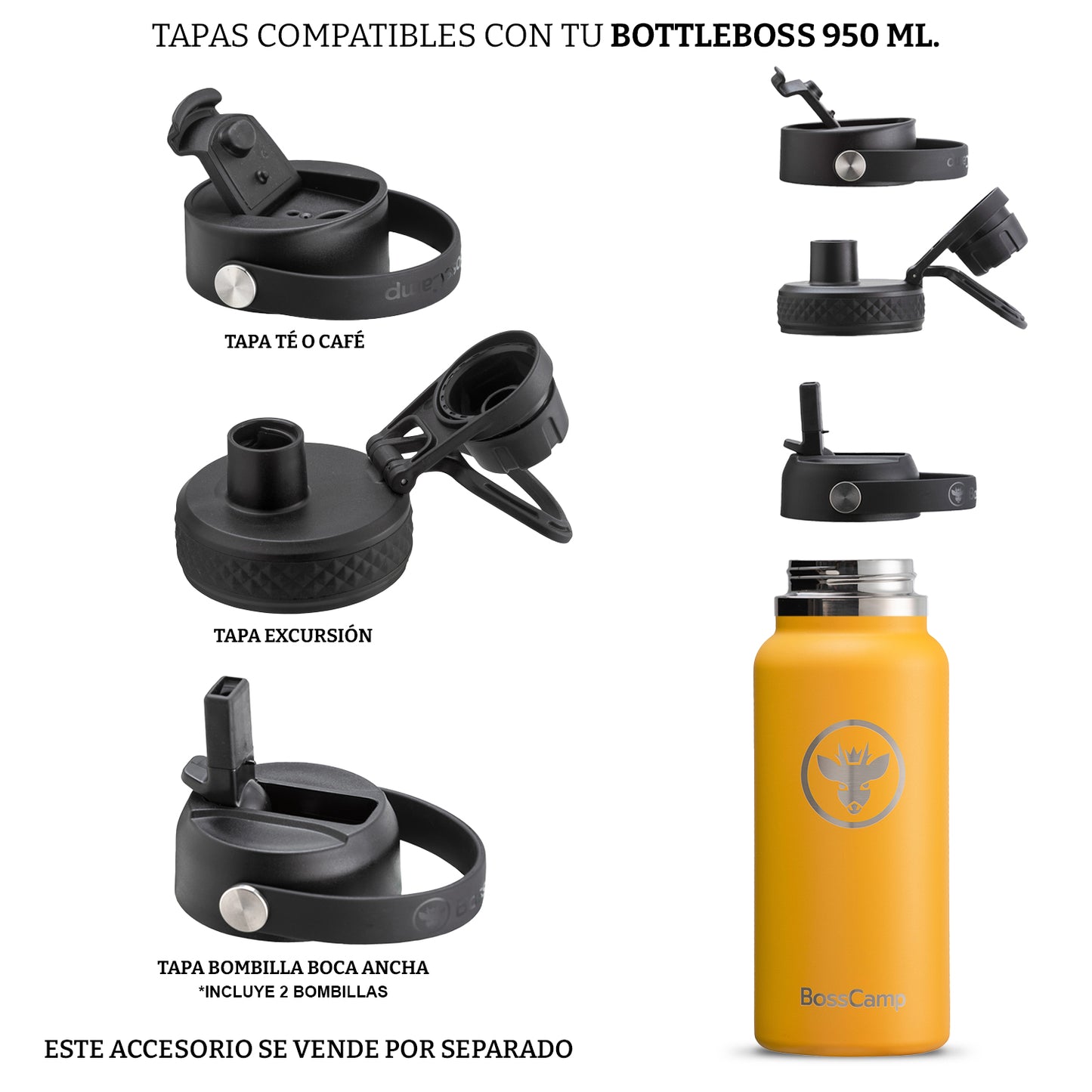 Botella Térmica Boca Ancha 950 Ml