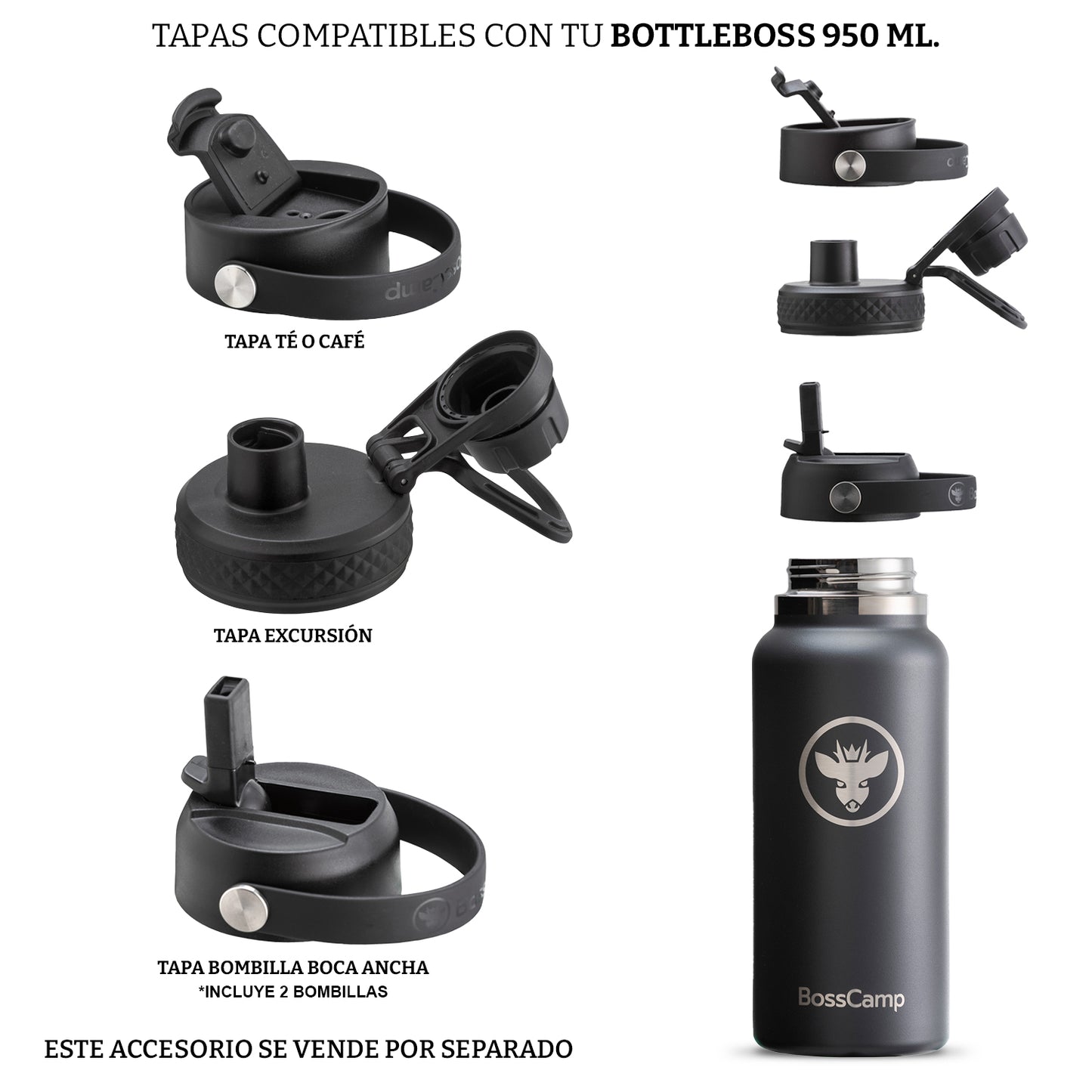 Botella Térmica Boca Ancha 950 Ml