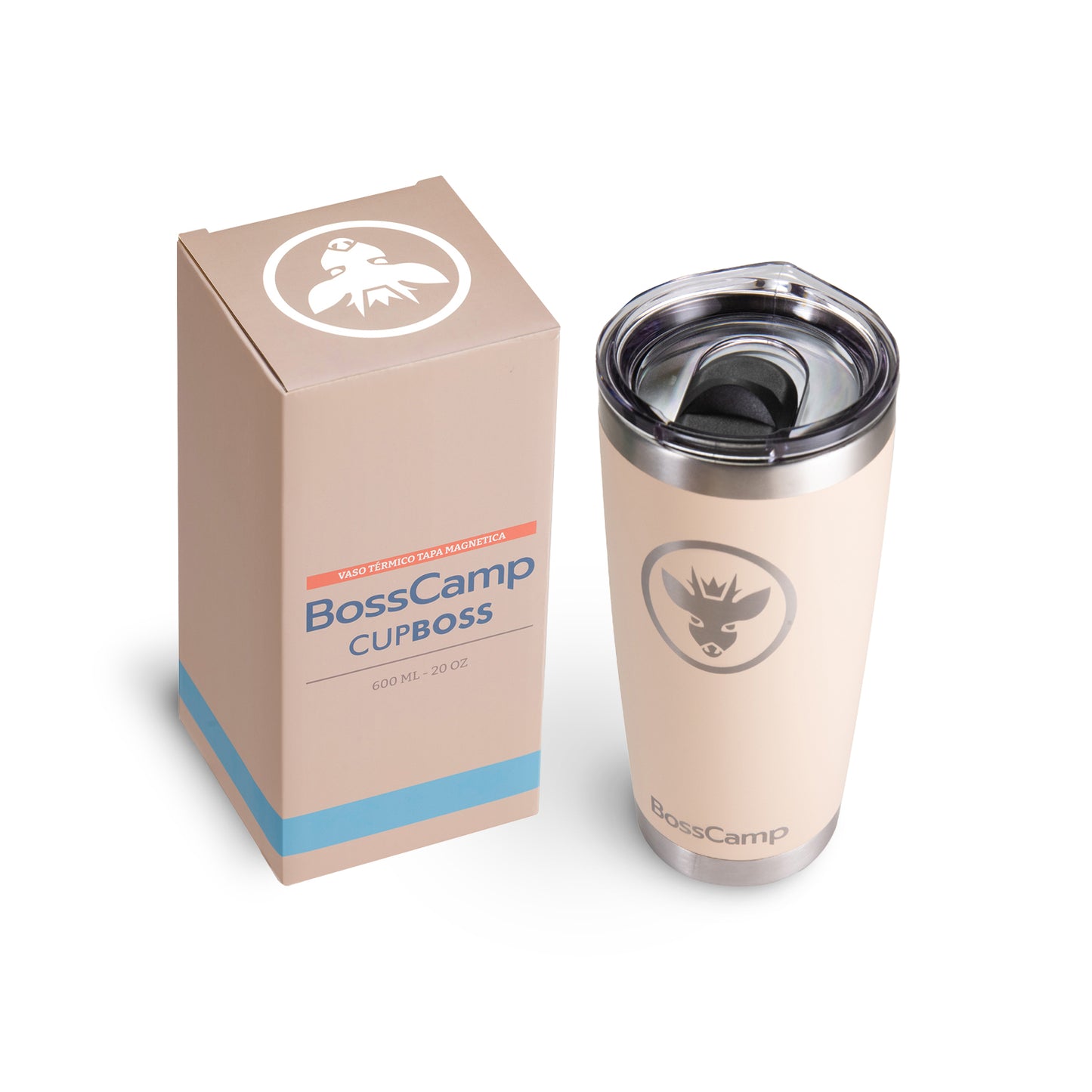Vaso Térmico Tapa Magnetic Slider 600 Ml