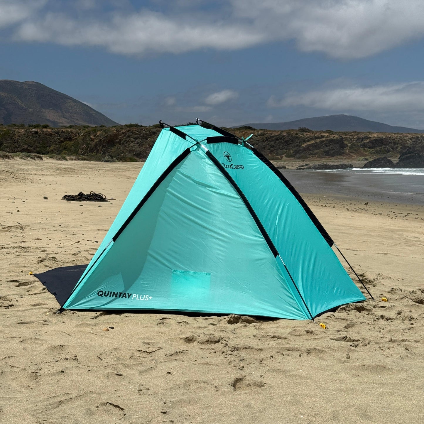 Carpa Paraviento De Playa Quintay Plus Con Filtro UV 50+