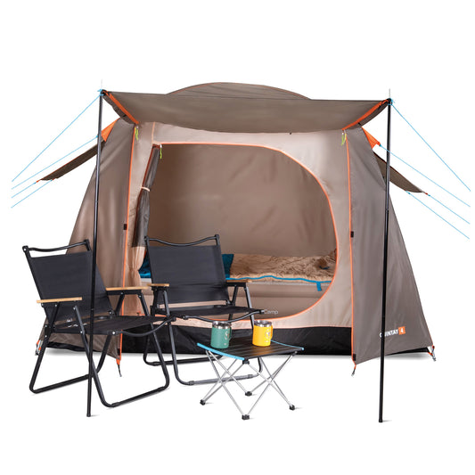 Carpa Camping Quintay 4 Personas 3000 Mm Cubre Techo Largo