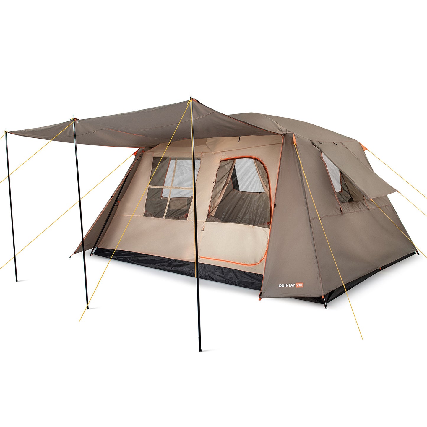 Carpa Quintay VIII 8 Personas 3000 Mm Cubre Techo Largo Toldo Extendido