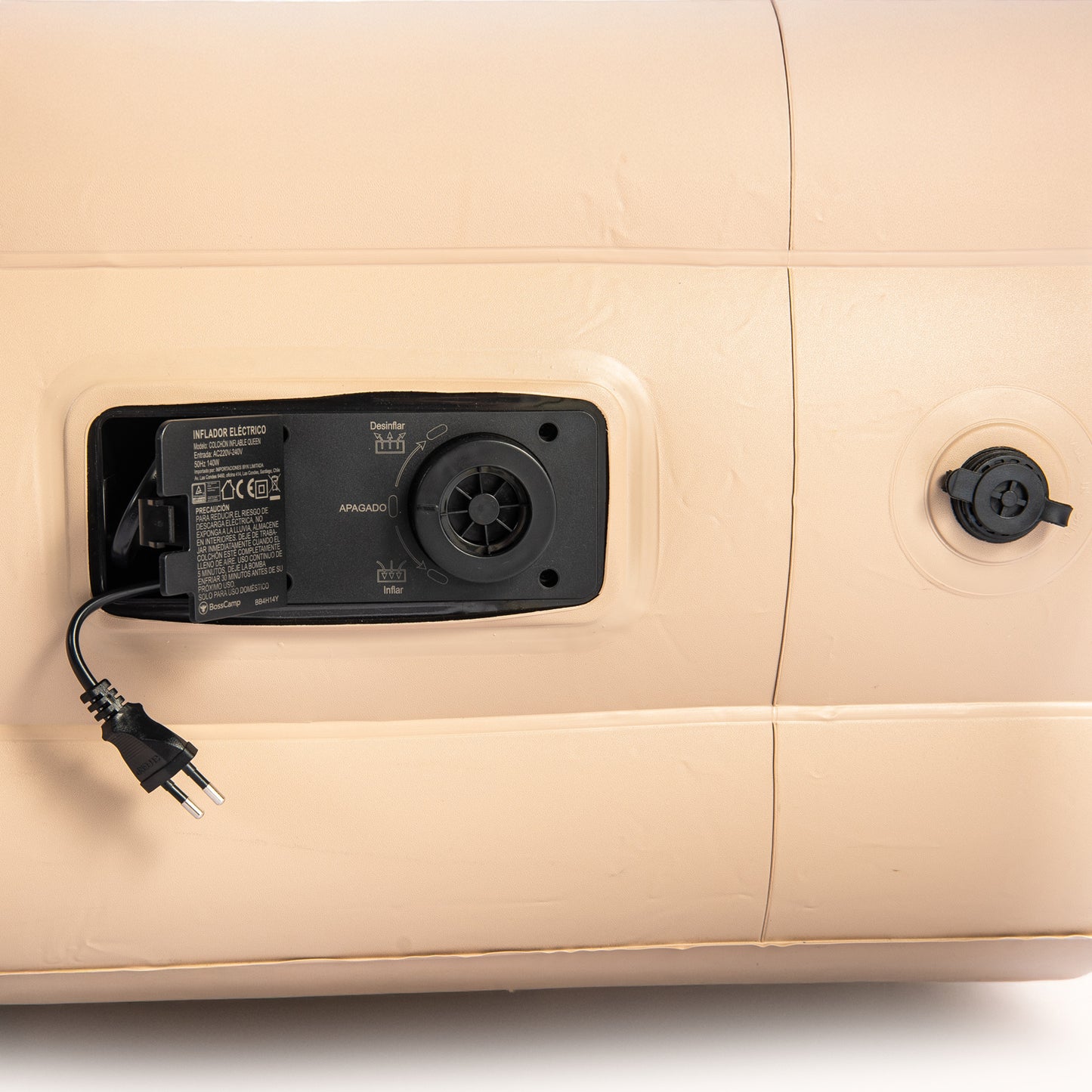 Colchón Cama Inflable Eléctrico Queen BossCamp 2 plazas
