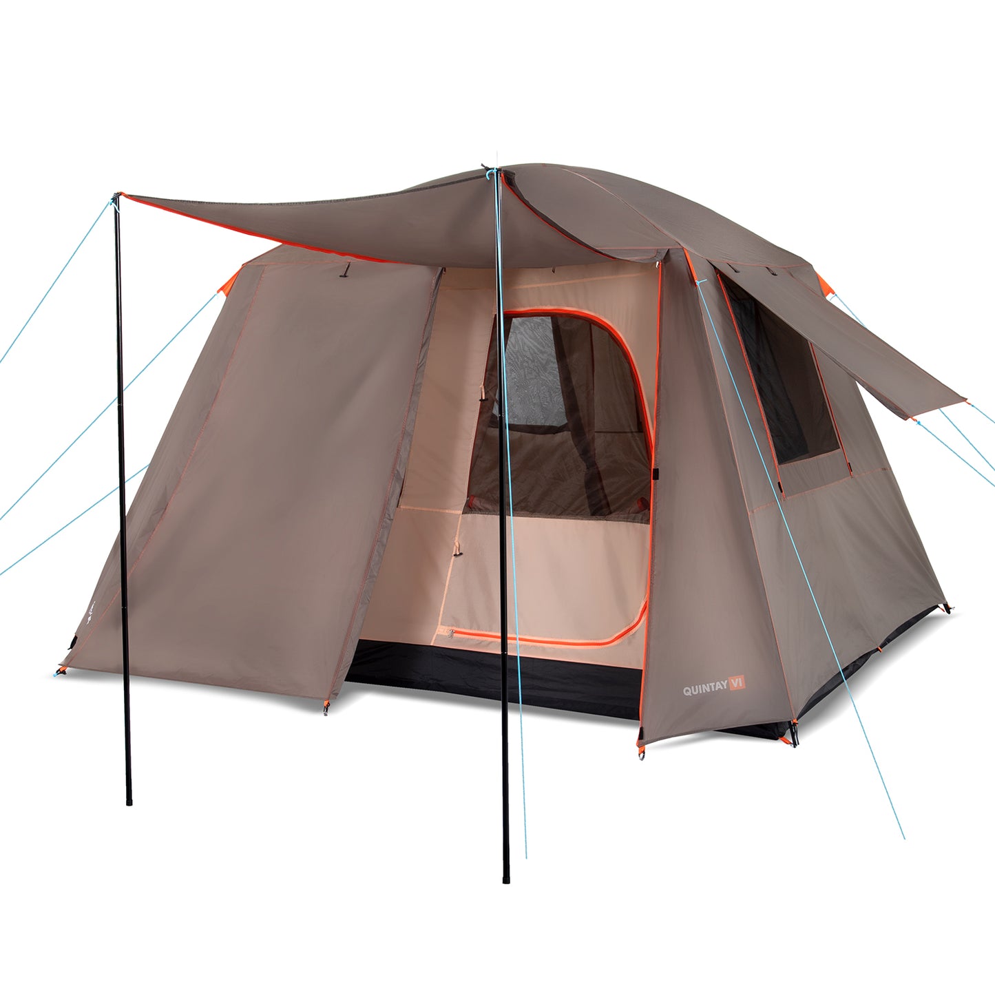 Carpa Quintay Vi 6 Personas 3000 Mm Cubre Techo Largo Toldo Extendido