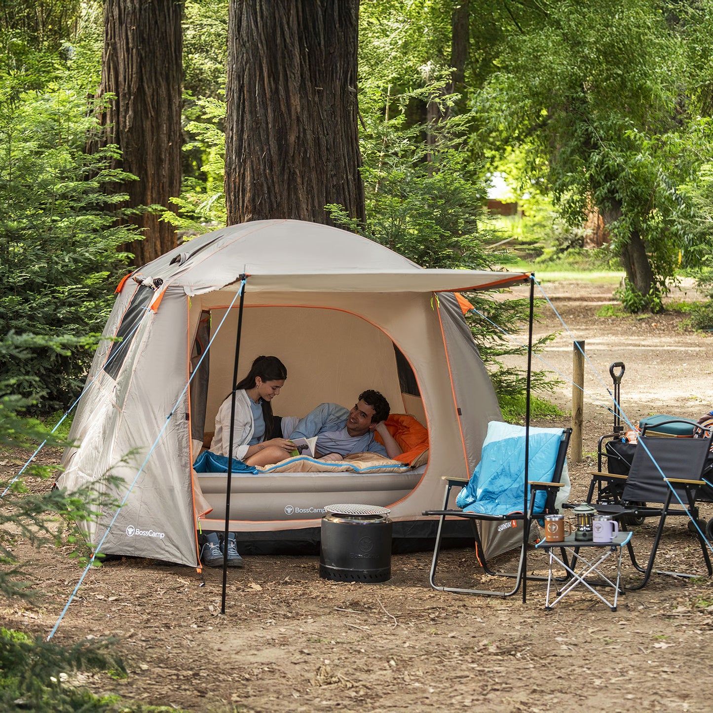 Carpa Quintay 4 Personas 3000 Mm Cubre Techo Largo