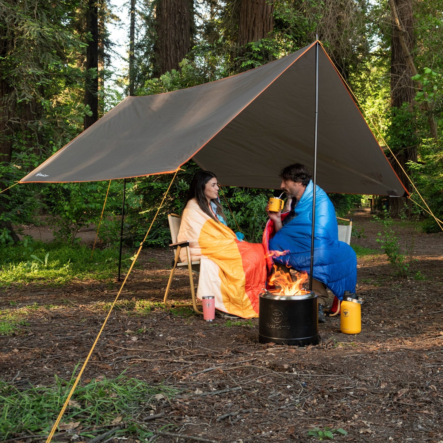 Rain Cover 3 x 3 mts. Quintay BossCamp, Toldo Carpa Camping 3000 mm