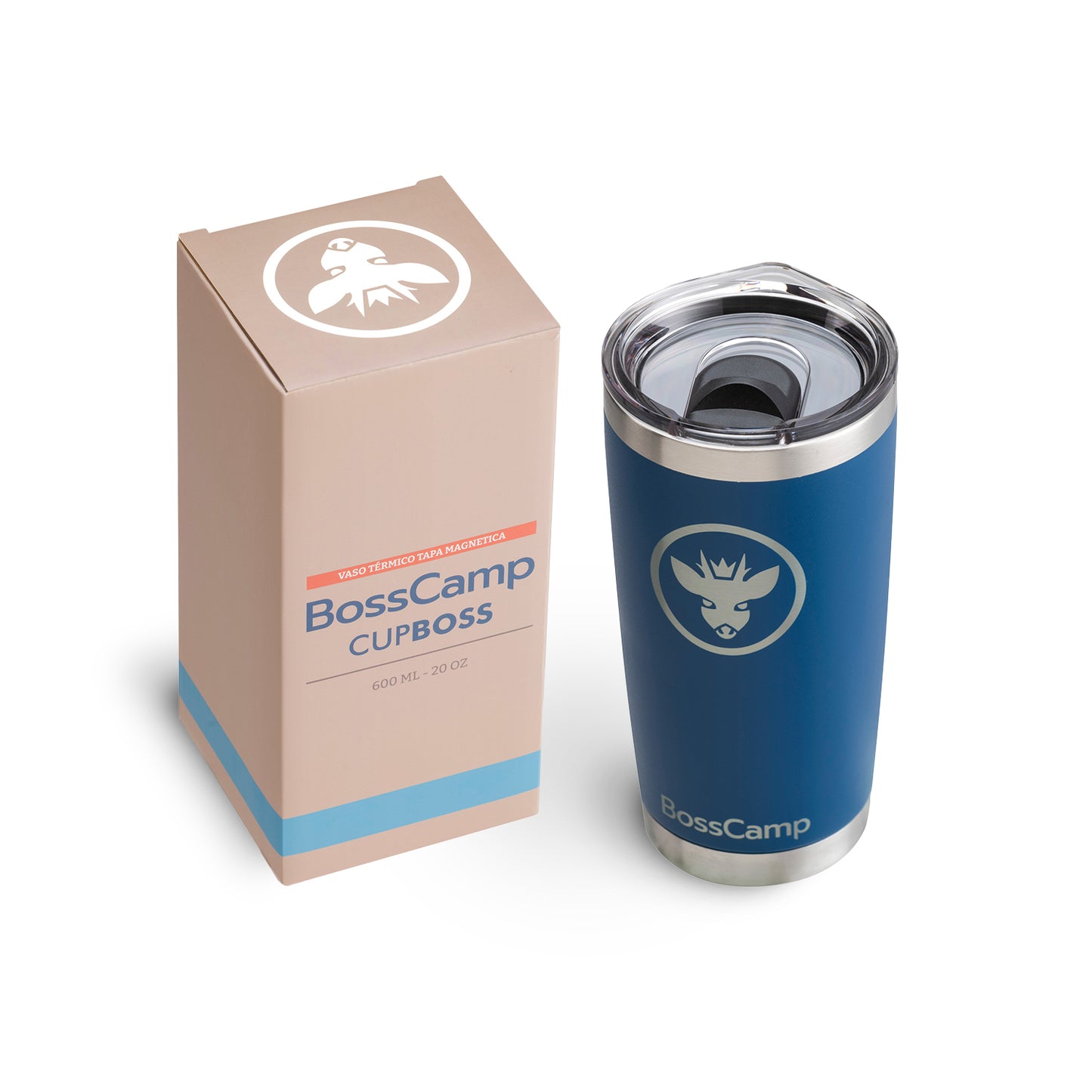 Vaso Térmico Tapa Magnetic Slider 600 Ml