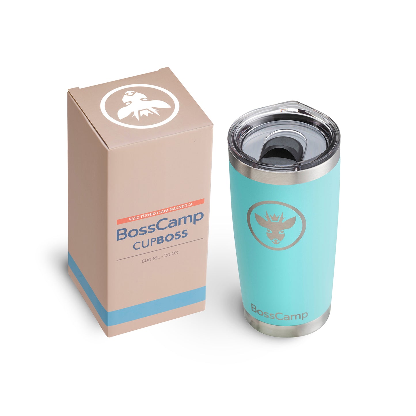 Vaso Térmico Tapa Magnetic Slider 600 Ml