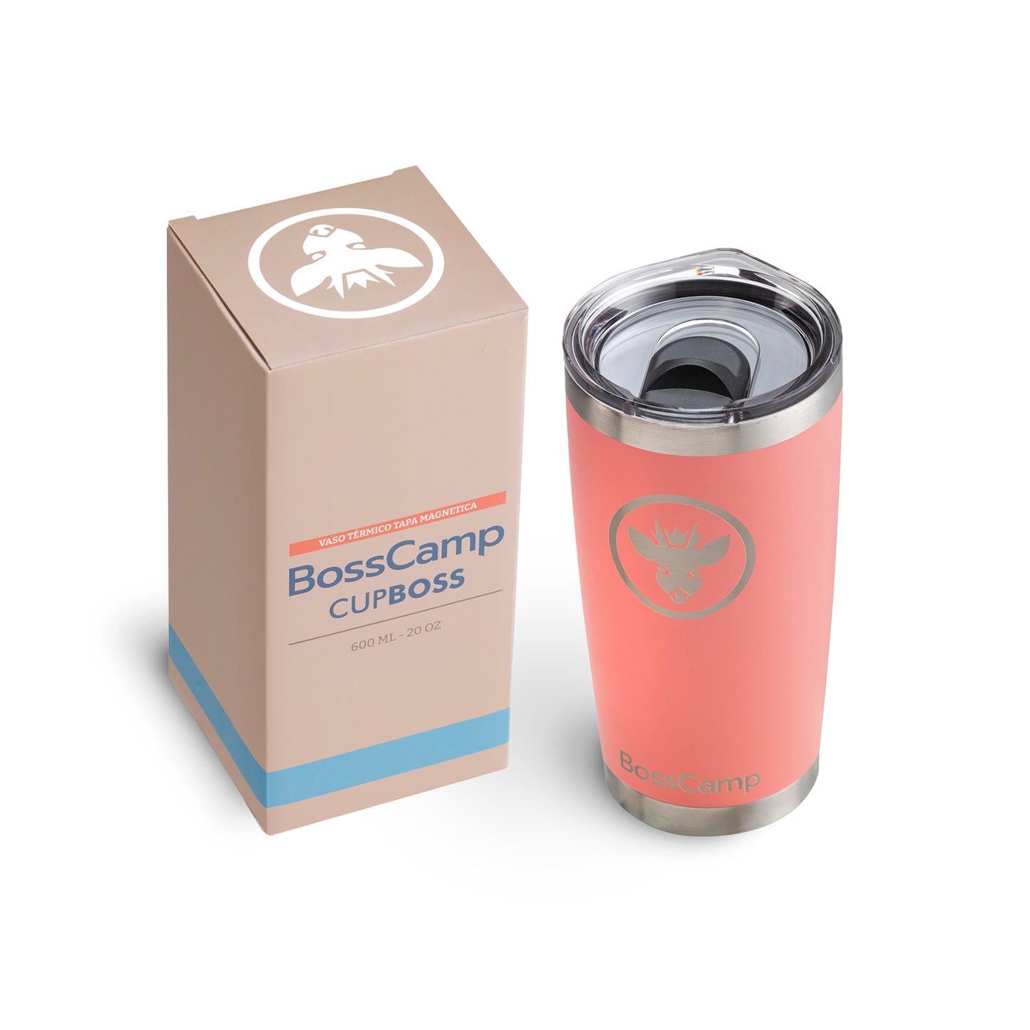 Vaso Térmico Tapa Magnetic Slider 600 Ml