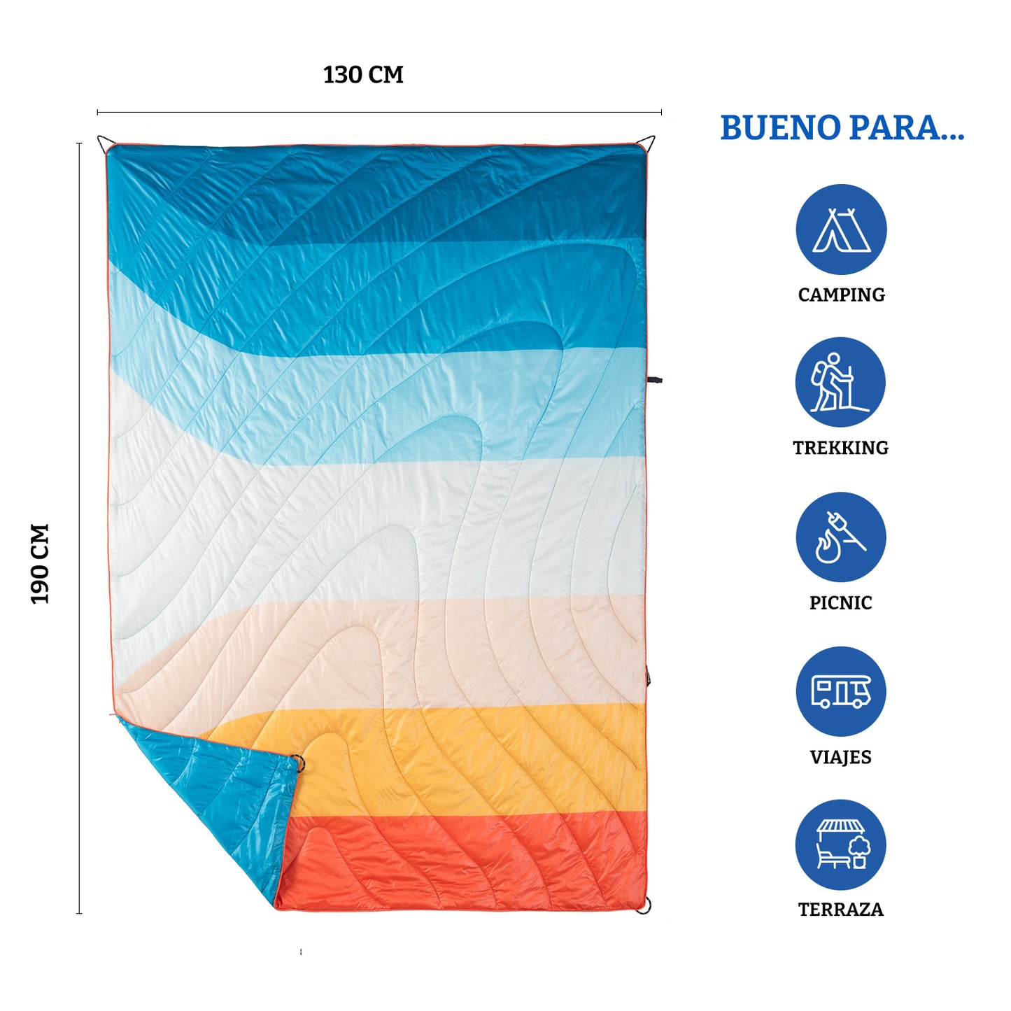 Manta Térmica Blanket Austral Bosscamp (130 x 190 cm)