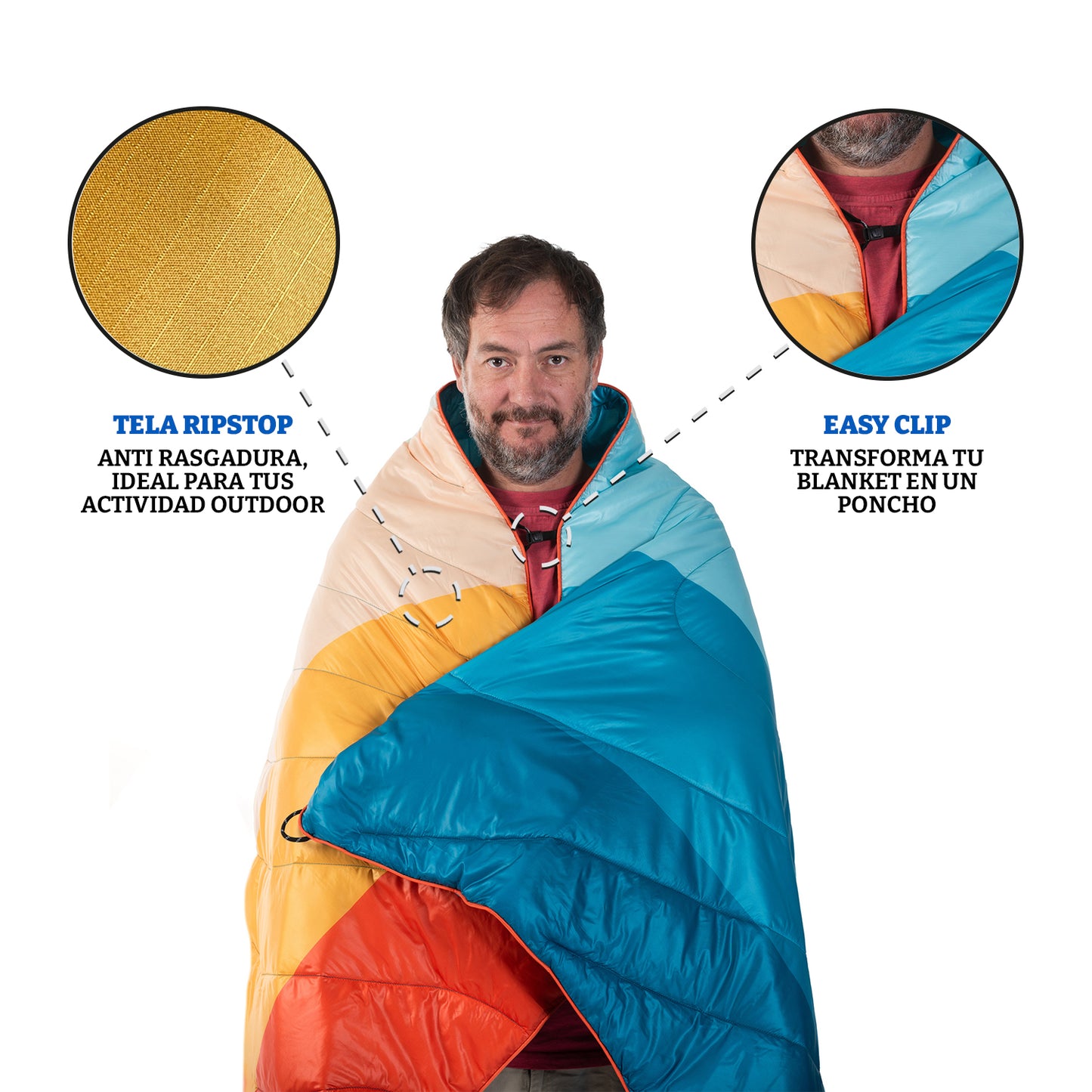 Manta Térmica Blanket Austral Bosscamp (130 x 190 cm)