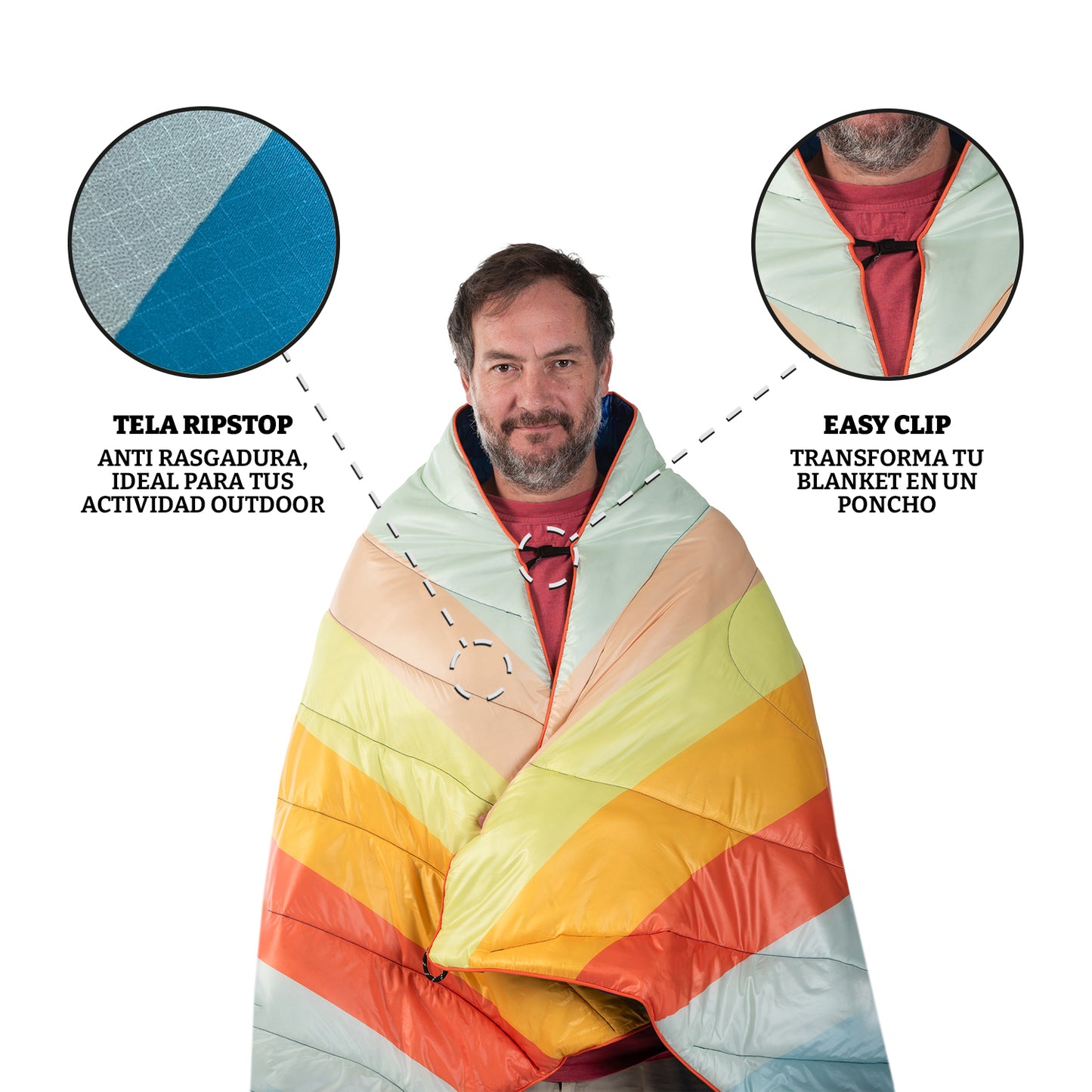 Manta Térmica Blanket Día BossCamp (130 x 190 cm)
