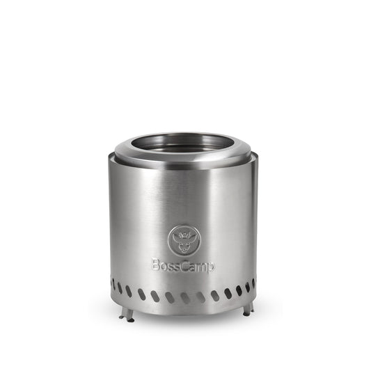 Brasero Sobremesa Sin Humo Fireboss Tabletop 22 cm Silver