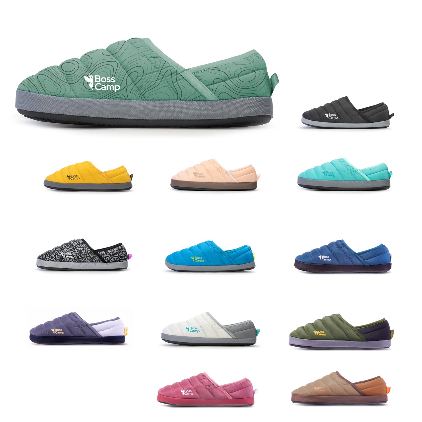 Pantufla Térmica SoftShoes Quintay Adulto Topographic