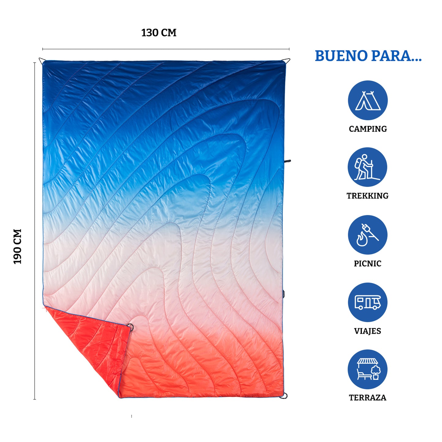 Manta Térmica Blanket Prisma Bosscamp (130 x 190 cm)