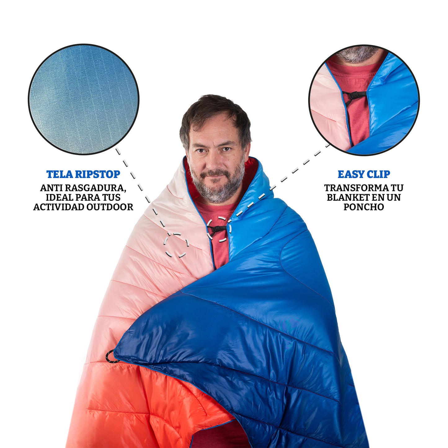 Manta Térmica Blanket Prisma Bosscamp (130 x 190 cm)
