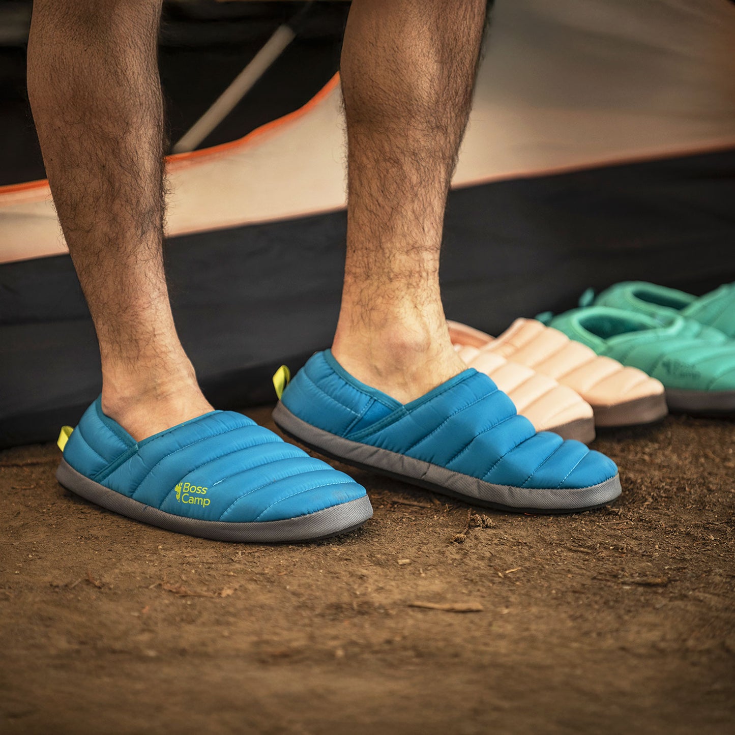 Pantufla Térmica SoftShoes Quintay Adulto Azul