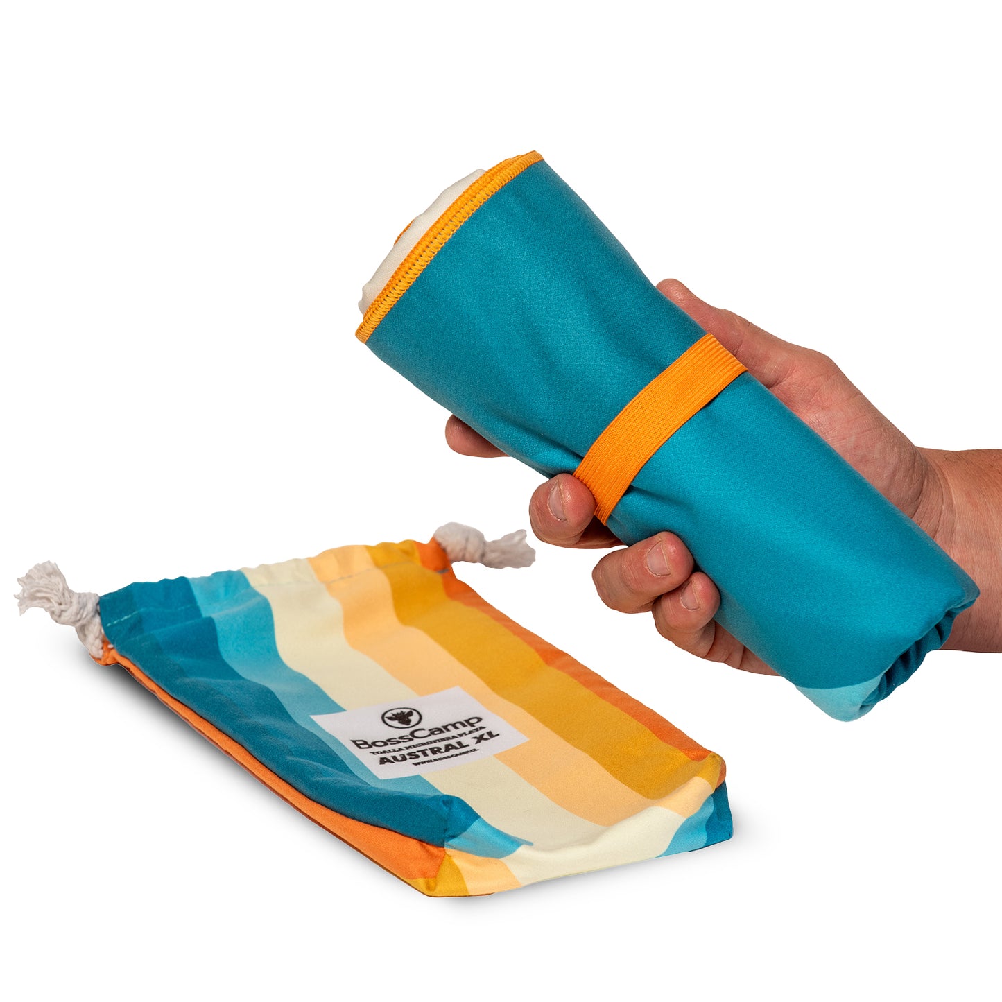 Toalla Playa Microfibra Grande XL Austral Bosscamp (90 x 200)