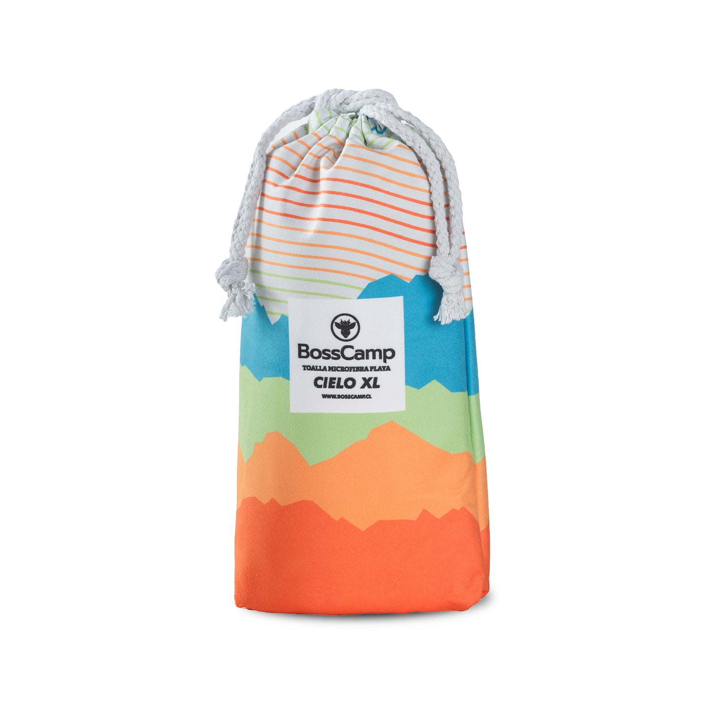 Toalla Playa Microfibra Grande XL Cielo Bosscamp (90 x 200)