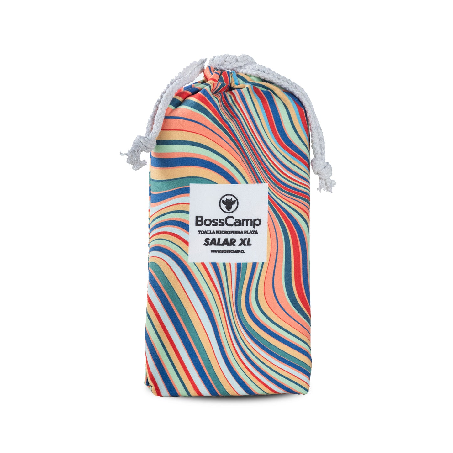Toalla Playa Microfibra Grande XL Salar Bosscamp (90 x 200)