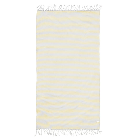 Toalla Turca 100% Algodón Línea Amarilla Bosscamp (100 x 180)