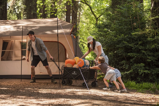 Familia chilena aventura actividad al aire libre