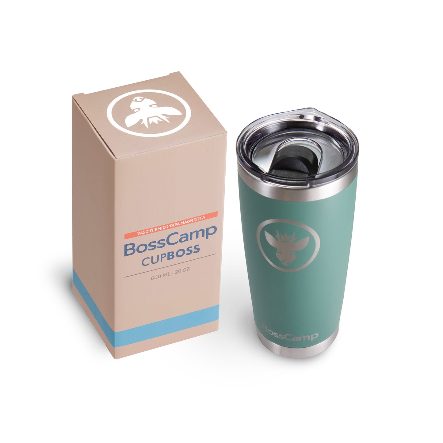 Vaso Térmico Tapa Magnetic Slider 600 Ml