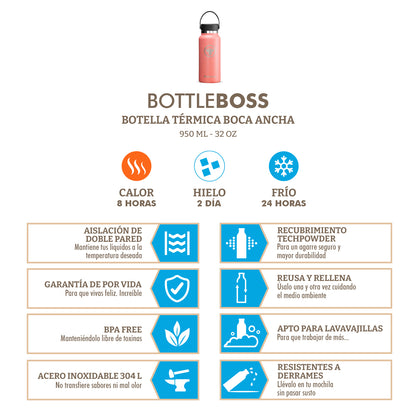 Botella Térmica Boca Ancha 950 Ml