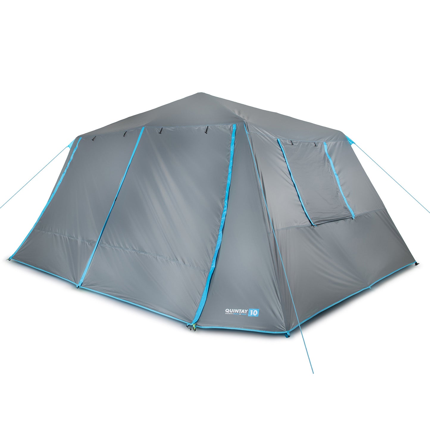 Carpa Camping Quintay 10 Personas Instant Black & Fresh 3000 Mm Cubre Techo Largo