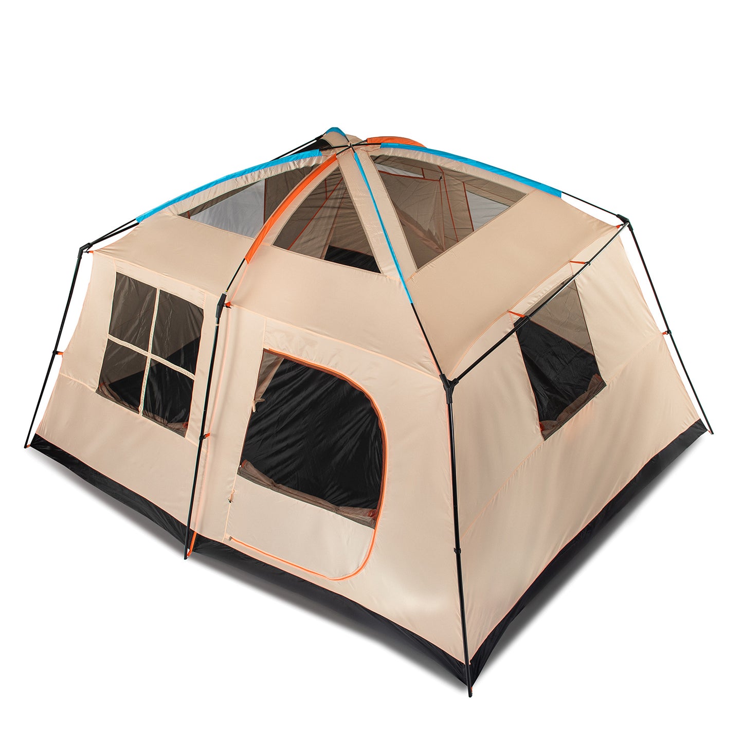 Carpa Camping Quintay 12 Personas 3000 Mm Cubre Techo Largo Toldo Extendido