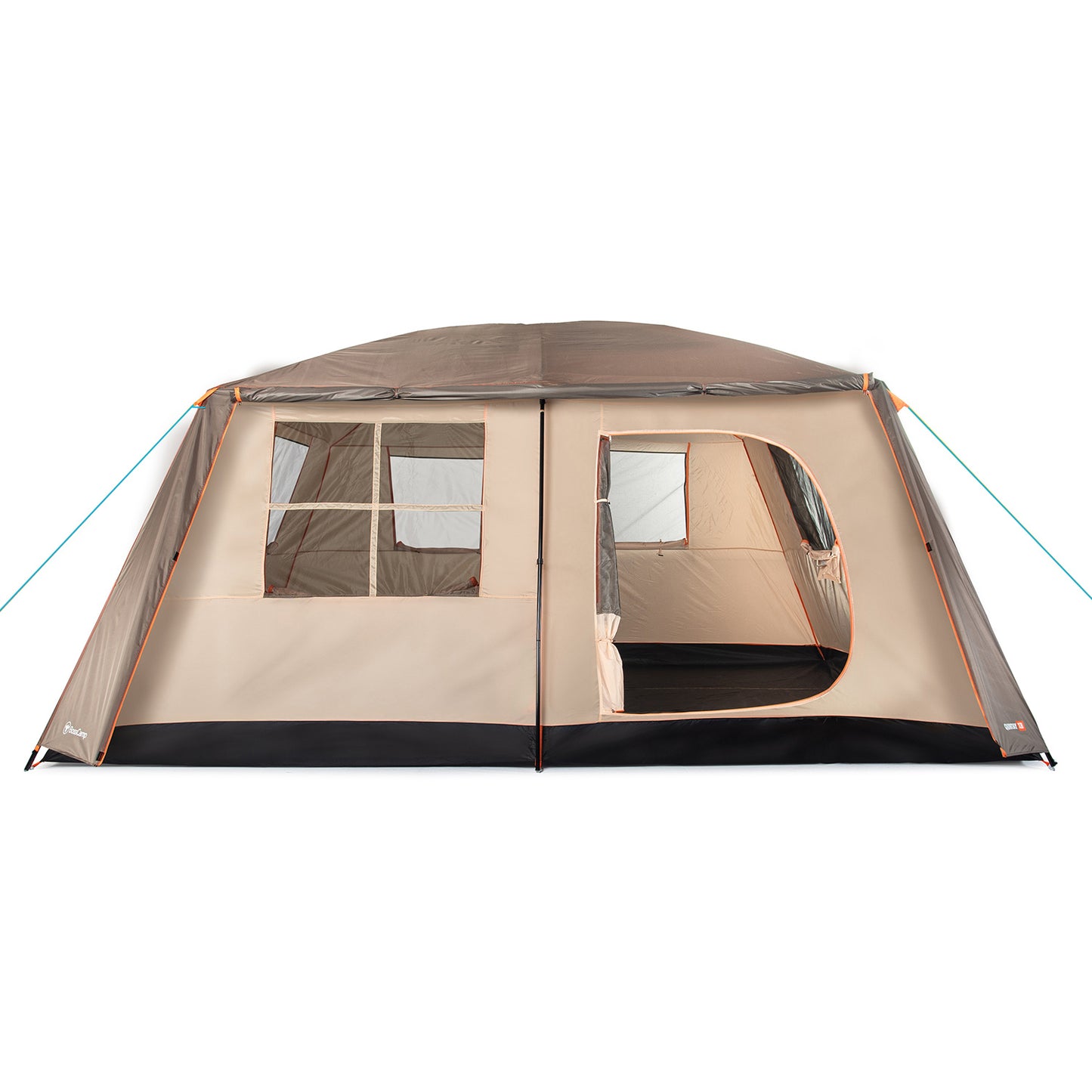 Carpa Camping Quintay 12 Personas 3000 Mm Cubre Techo Largo Toldo Extendido