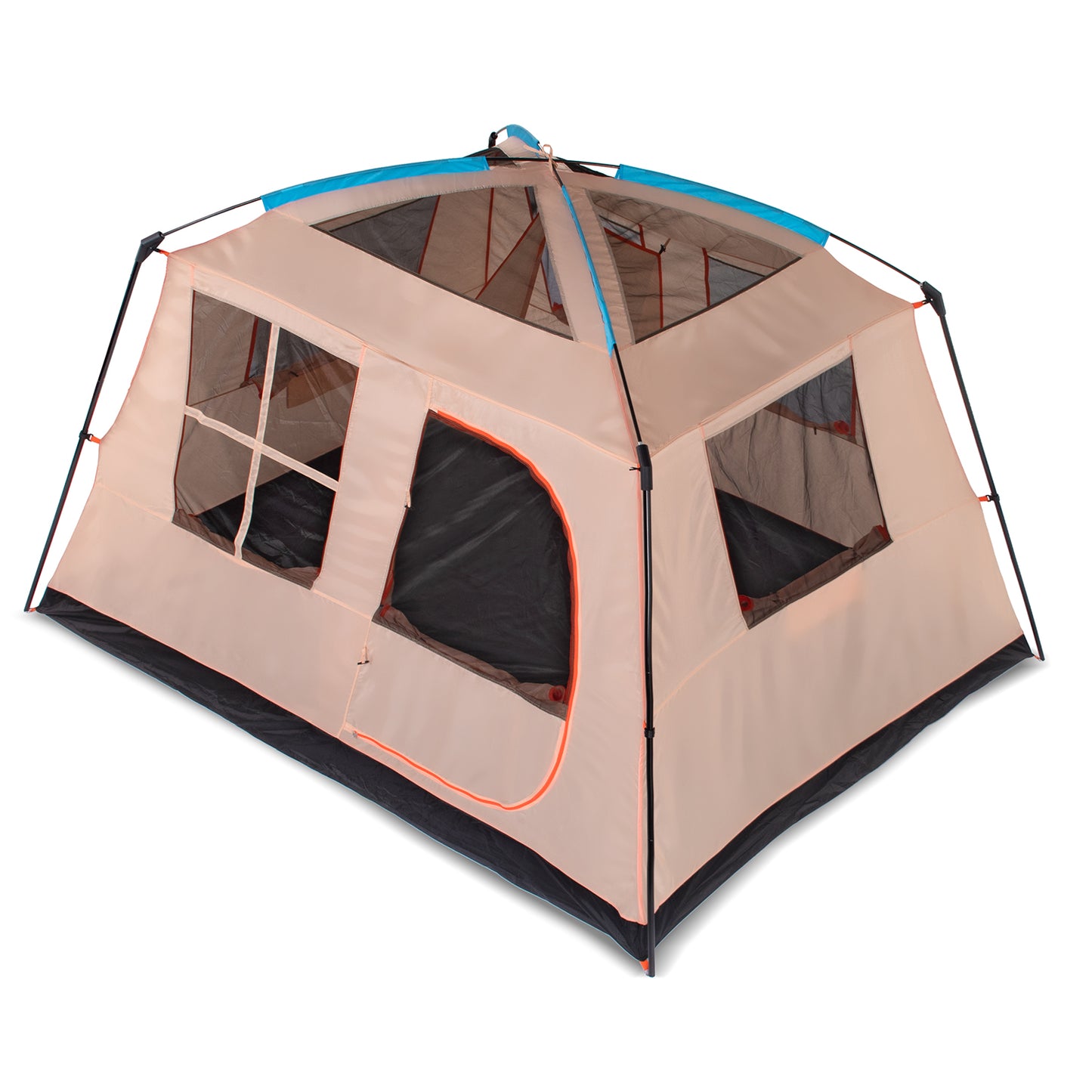 Carpa Camping Quintay 6 Personas 3000 Mm Cubre Techo Largo Toldo Extendido