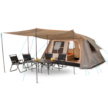 Carpa Quintay 8 Personas 3000 Mm Cubre Techo Largo Toldo Extendido