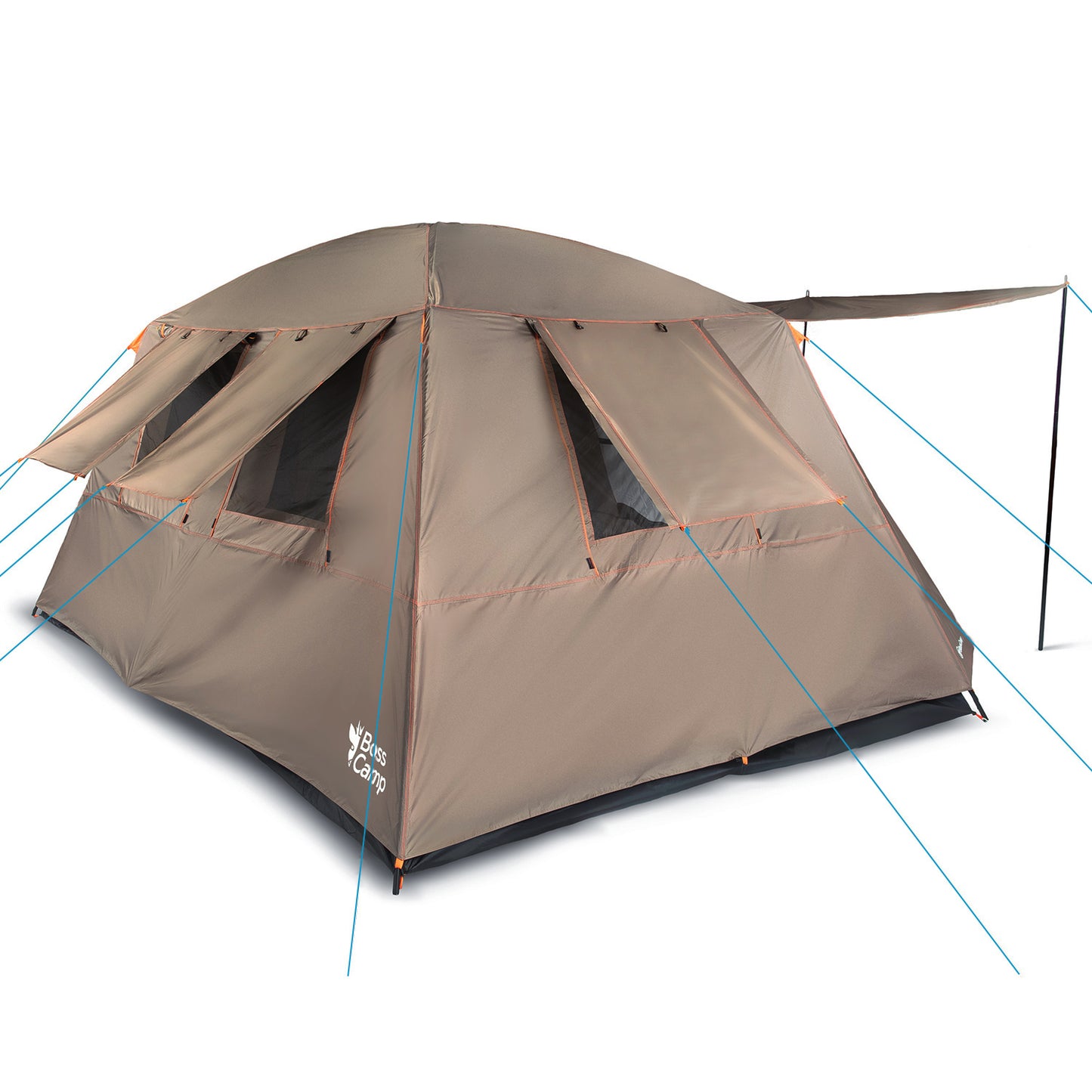 Carpa Quintay 8 Personas 3000 Mm Cubre Techo Largo Toldo Extendido