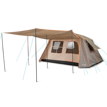 Carpa Quintay 8 Personas 3000 Mm Cubre Techo Largo Toldo Extendido