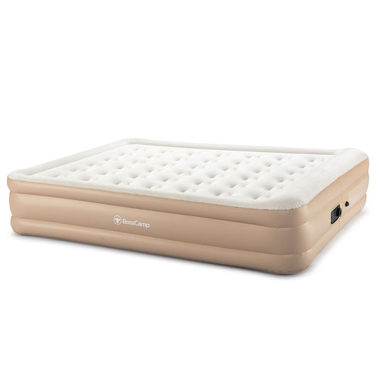 Colchón Cama Inflable Eléctrico Queen BossCamp 2 plazas