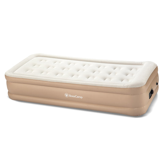 Colchón Cama Inflable Eléctrico Twin individual BossCamp