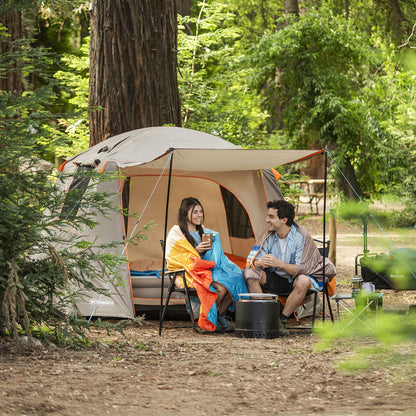 Carpa Camping Quintay 4 Personas 3000 Mm Cubre Techo Largo