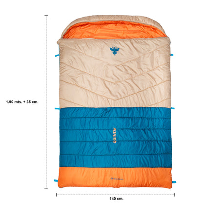 Saco de dormir Doble Quintay XL
