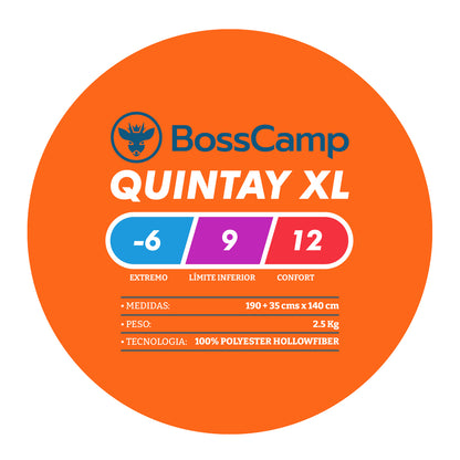 Saco de dormir Doble Quintay XL