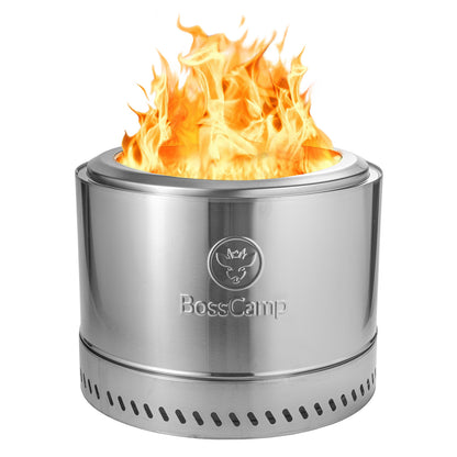 Brasero Sin Humo Fireboss Inferno 48 cm Silver
