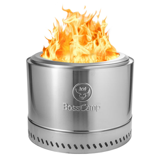 Brasero Sin Humo Fireboss Inferno 48 cm Silver