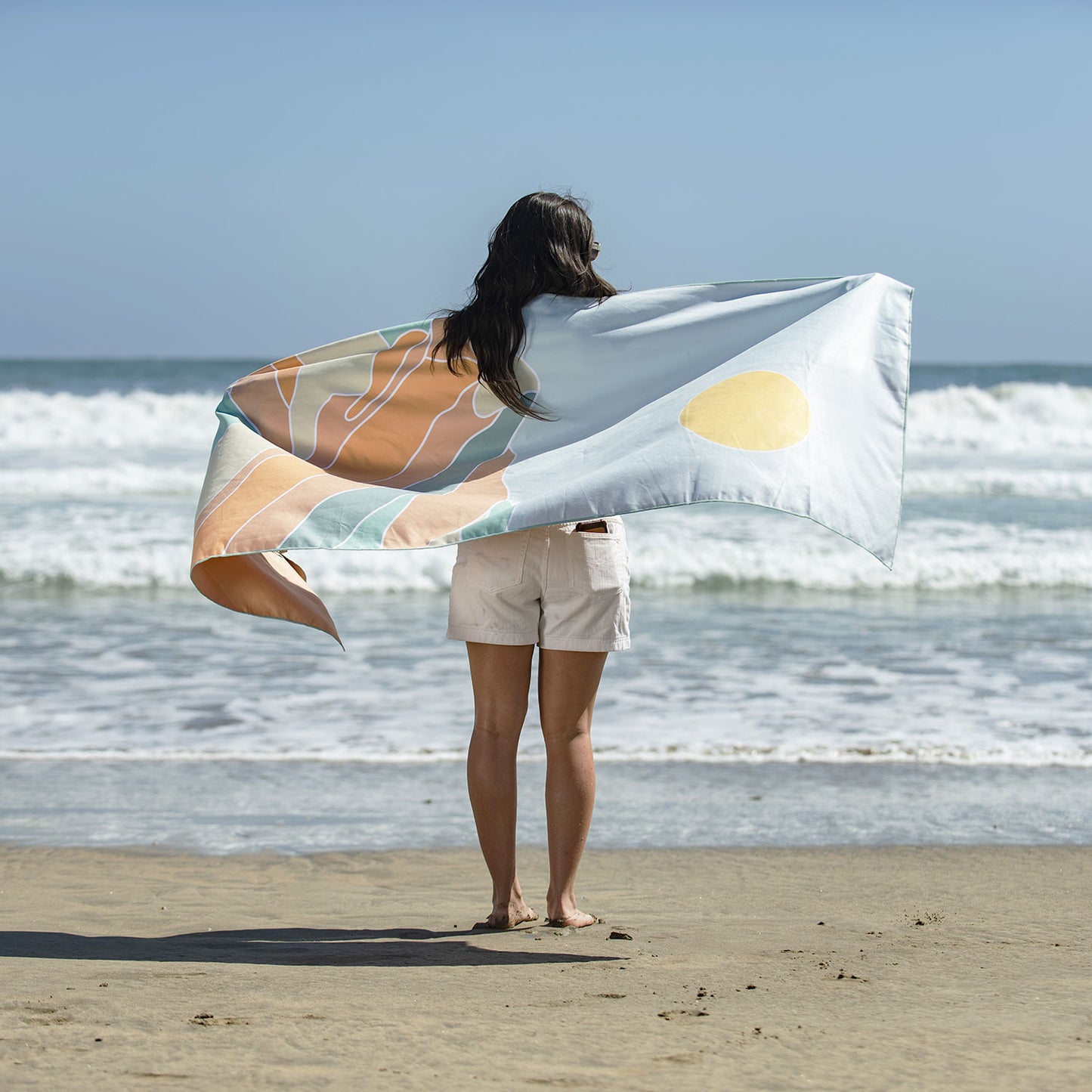 Toalla Playa Microfibra Grande XL Concón Bosscamp (90 x 200)