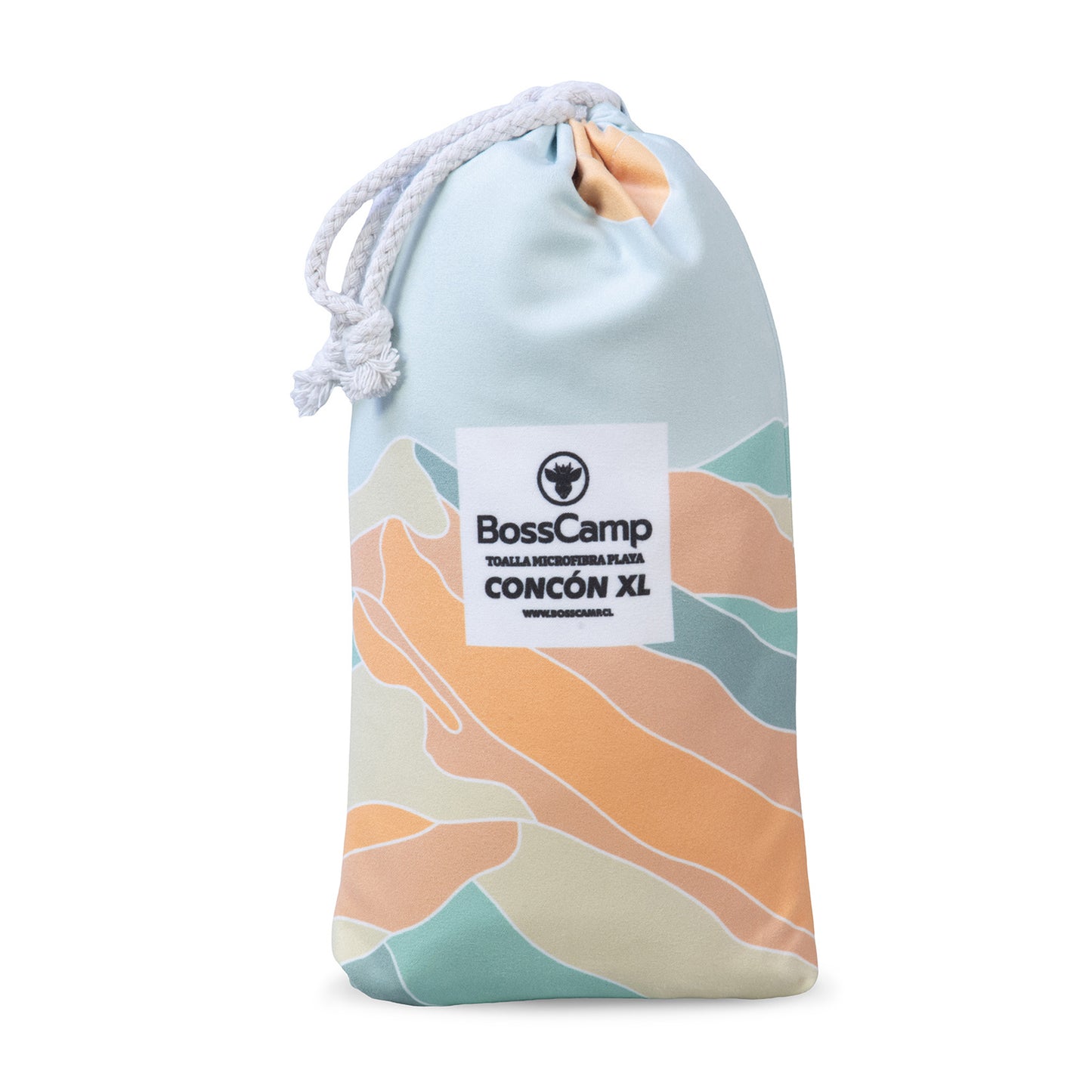 Toalla Playa Microfibra Grande XL Concón Bosscamp (90 x 200)