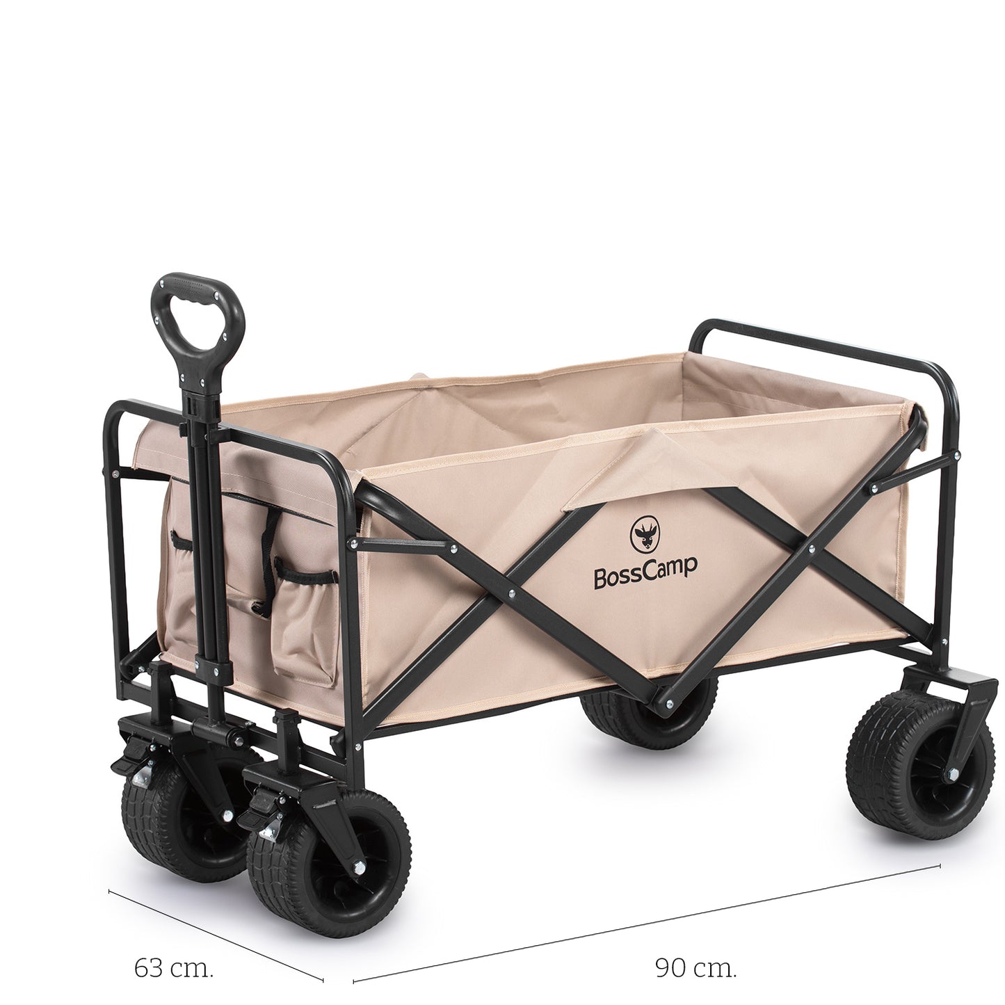 Carro Transporte Plegable Quintay BossCamp