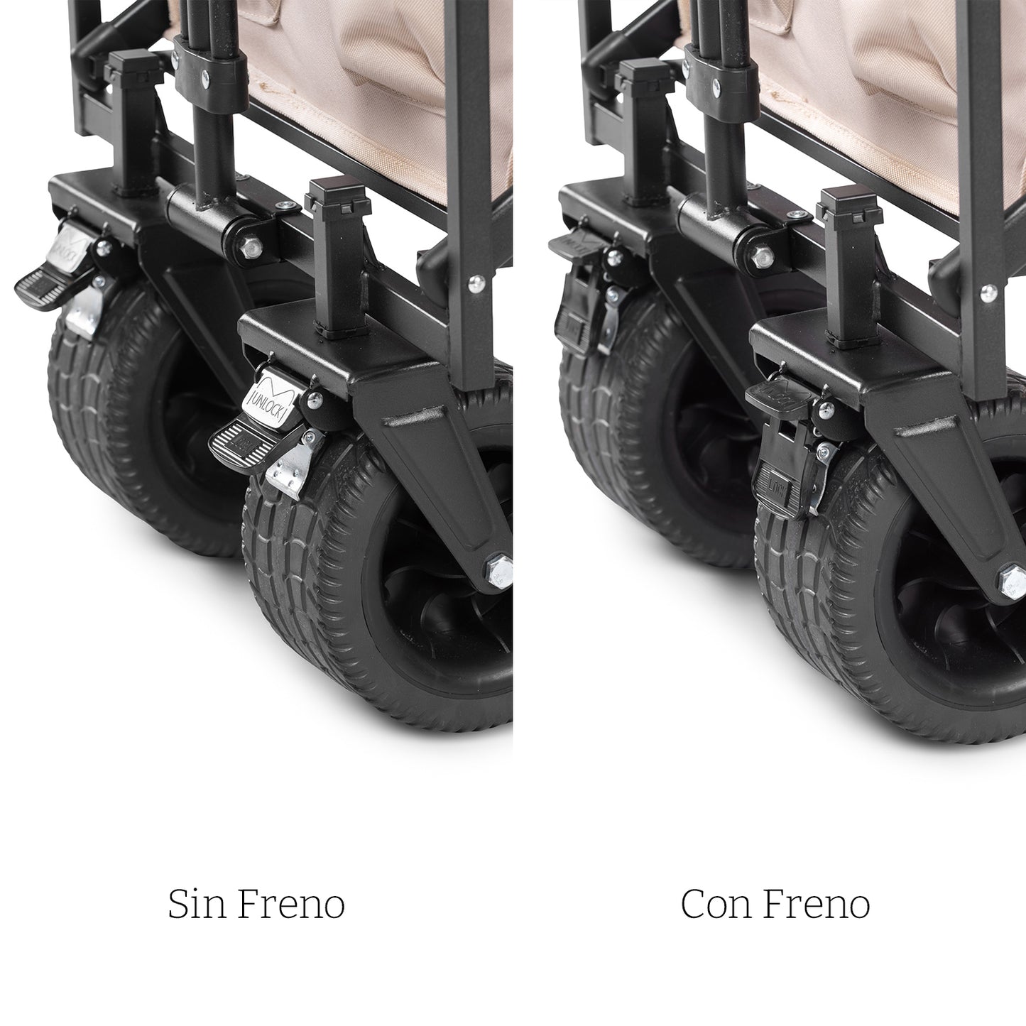 Carro Transporte Plegable Quintay BossCamp