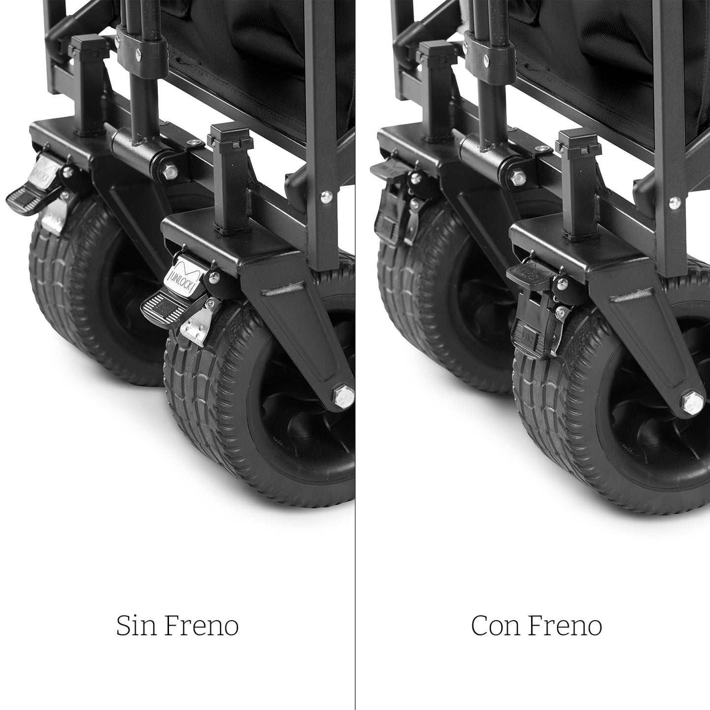 Carro Transporte Plegable Quintay BossCamp
