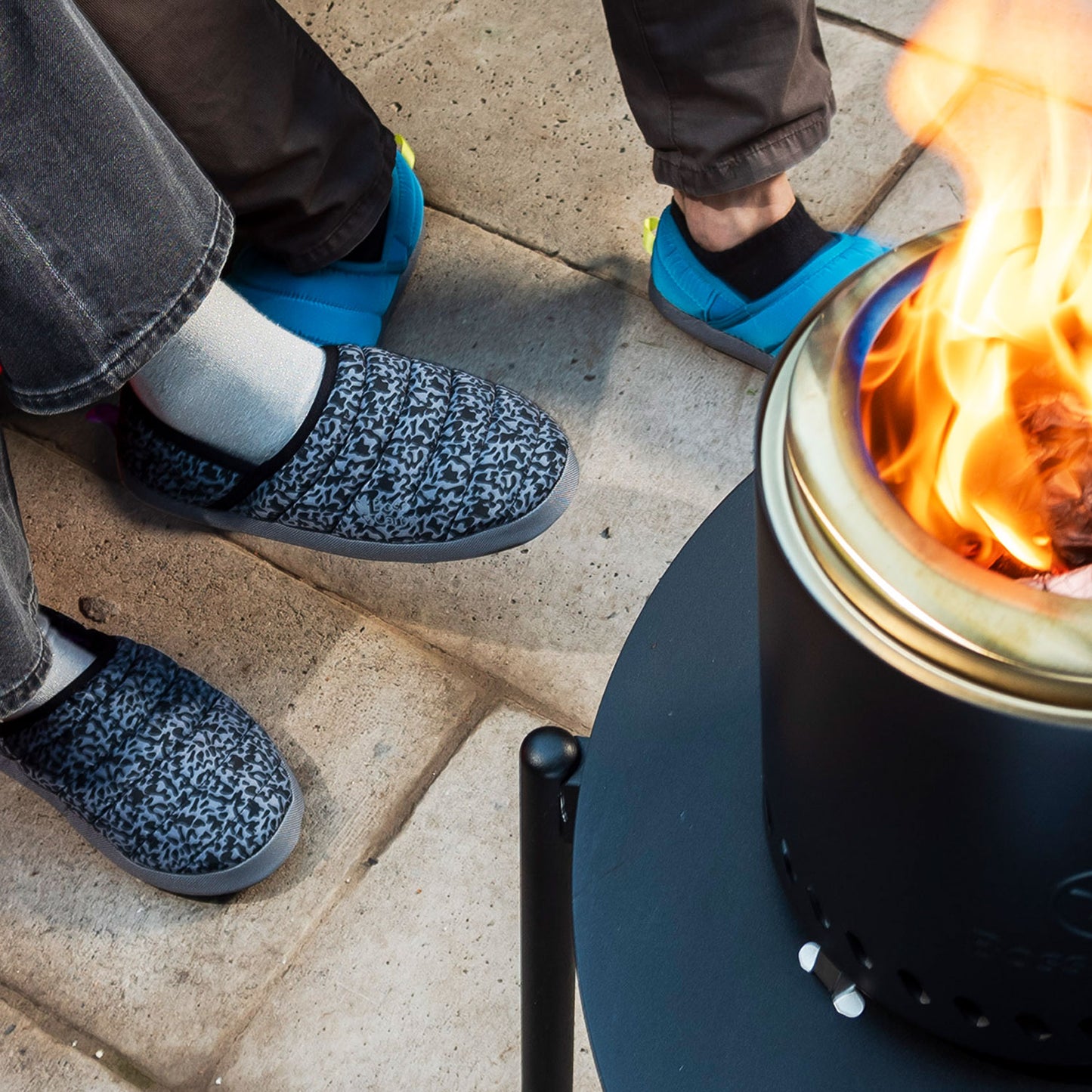 Pantufla Térmica SoftShoes Quintay Adulto Drops