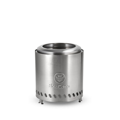 Brasero Sobremesa Sin Humo Fireboss Tabletop 22 cm Silver