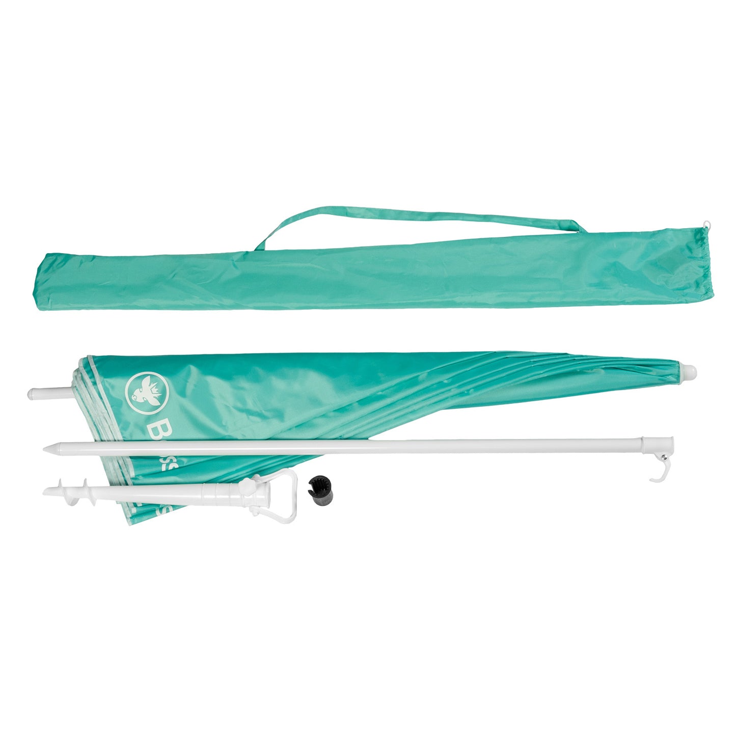 Quitasol Sombrilla Playa Grande 2,0 m UV+50 Menta